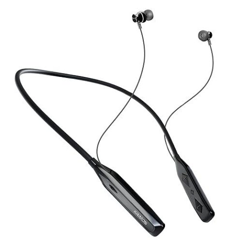 Kratos Vibez N3 Bluetooth Earphones with 13mm Drivers, Rich Music Experience, 8 Hours Playtime, Type C Fast Charging, Neckband Earphones with Voice Assistant & IPX4 Water Resistant