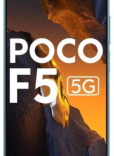 POCO F5 5G (Electric Blue, 256 GB) (12 GB RAM)