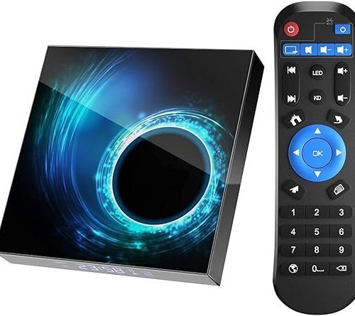 AJUK® Mini PC Box with 4K Display | Bluetooth, Android 10, 4GB Ram 32 GB ROM, H616 Quad Core Processor, H.265 Decoding,Support 2.4G/5.0G Dual WiFi (B1)