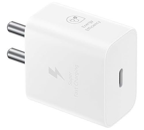 Samsung 25W Charger Without Cable, Black (2024 WHTE) Samsung 25W Charger Without Cable, Black (2024 WHTE)