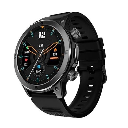 Noise Endeavour Rugged Design 1.46" AMOLED Display Smart Watch, BT Calling, SoS Feature, Rapid Health & 100+ Sports Modes- (Black)