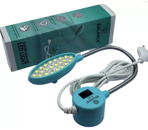Juki Balance sewing Machine LED LIGHT WITH BRIGHTNESS REGULATER Y-21A Smart TubeLight Manual Sewing Machine ( Built-in Stitches 10)