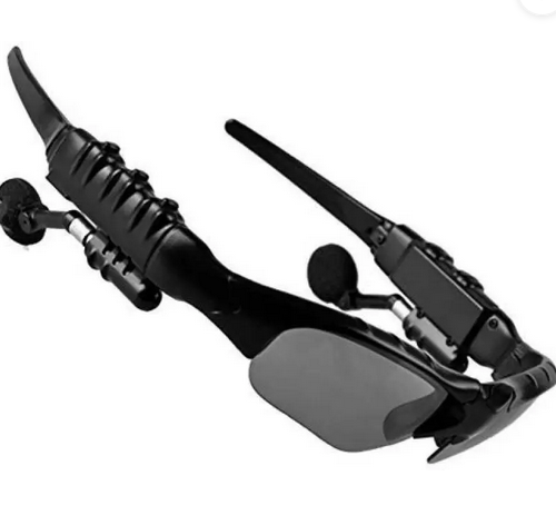 Richuzers Wireless Bluetooth Headset Sports Sunglasses Headphone  (Smart Glasses, Black)