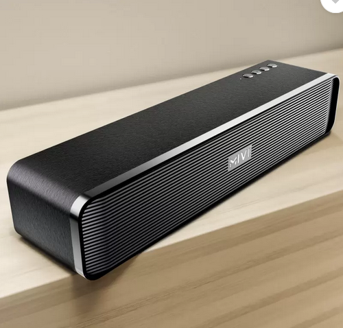 Mivi Fort H30,4000 mAh, 6 Hours Playtime, BT v5.1 30 W Bluetooth Soundbar  (Black, 2.0 Channel)