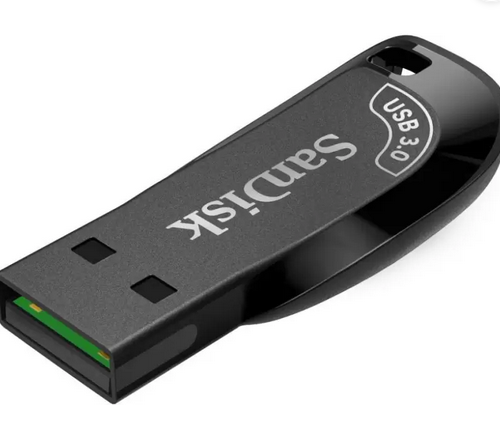 SanDisk Ultra Shift™ USB 3.0 256 GB Pen Drive  (Black)#JustHere