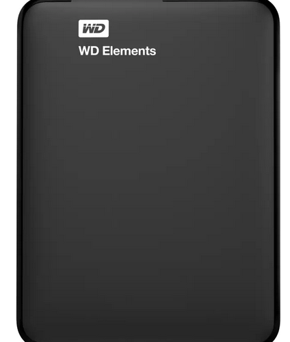 WD Elements 1 TB Wired External Hard Disk Drive (HDD)  (Black)